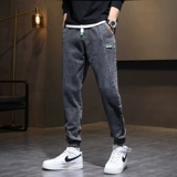 Летние тонкие джинсы, штаны для отдыха, свободный крой