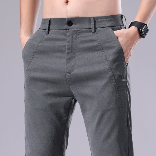 Летние шелковые штаны, свободный прямой крой