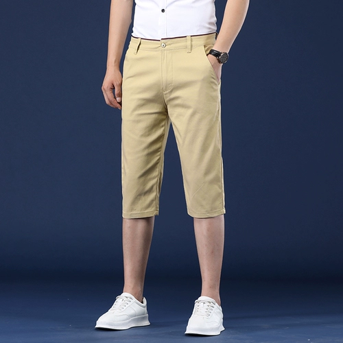 Мужские шелковые шорты, ультратонкие тонкие штаны для отдыха, оверсайз