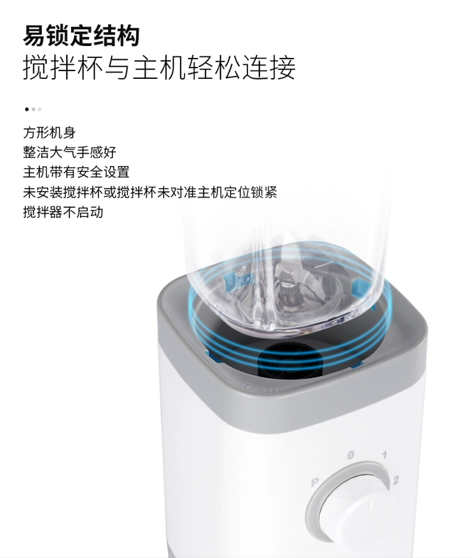 Máy ép trái cây mới Miji của Đức máy ép ly thủy tinh nhỏ máy ép trái cây gia đình MB 2301 - Máy ép trái cây máy ép chậm unold