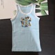 Nhật Bản nhân dân tệ đơn mùa hè childrens bông nhiều màu dễ thương vest 80-95 bãi chọn 3.