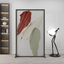 Screen partition living room modern minimalist mobile blocking office bedroom front entrance home custom seat screen
