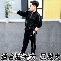 Fat Child Clothing Boys Kids Clothing Spring 2020 New Child Spring and Autumn Costume Growing Boys Spring Spring