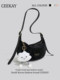 Ceekay Original Authentic Women's ins Underarm Bag, High-End Luxury Niche Bag, Women's Summer New Crossbody Bag