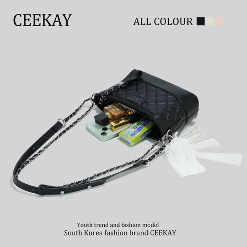 Ceekay, сумка для путешествий, сумка через плечо, в стиле Шанель, премиум класс