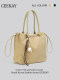 Ceekay Genuine High-End Shoulder Bag for Women 2026 New Large-Capacity Commuter Summer Oxford Cloth Tote Bag