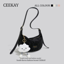 Ceekay Original Authentic Women's ins Underarm Bag, High-End Luxury Niche Bag, Women's Summer New Crossbody Bag