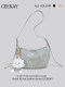 Ceekay Original Authentic Women's ins Underarm Bag, High-End Luxury Niche Bag, Women's Summer New Crossbody Bag