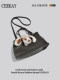 Ceekay Original Design Niche Women's Tote Bag 2026 New Plush Pendant Simple Versatile Handbag for Commuting