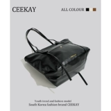 Ceekay, вместительная и большая сумка на одно плечо, черная сумка через плечо