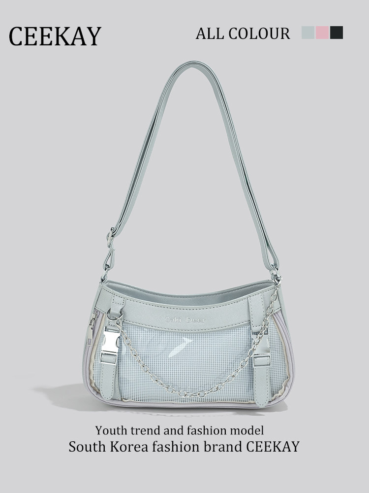 Ceekay Genuine Niche Design Y2K Sweet and Cool Girl Underarm Bag Trendy Bag for Women 2025 New Crossbody Bag