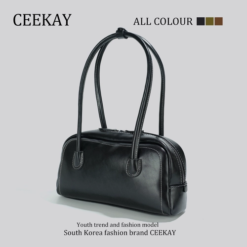 Ceekay, небольшая дизайнерская сумка для путешествий, сумка через плечо, бостонская сумка, изысканный стиль, в корейском стиле