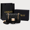 Ceekay Small Chanel-Style Quilted Chain Bag, High-Quality Niche Handbag, Women's Crossbody Bag, Trendy Small Bag This Year