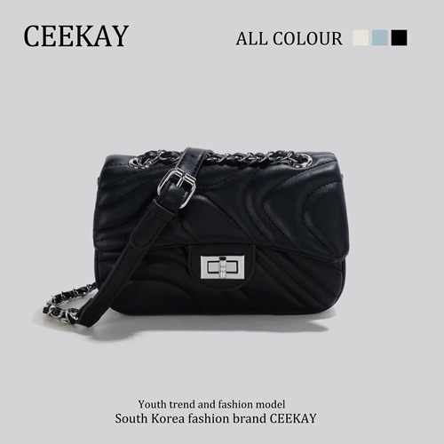 Ceekay, изысканная небольшая сумка, модная сумка через плечо, в стиле Шанель, городской стиль