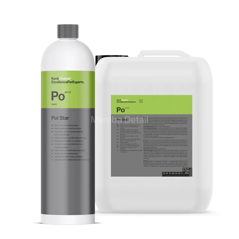 German Kochchemie Koch Chemical Po Pol Star Fabric and Leather Cleaner Neutral Pol Star German Kochchemie Koch Chemical Po Pol Star Fabric and Leather Cleaner Neutral Pol Star