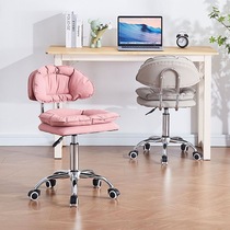 Stool pulley lifting large work stool hairdressing barber shop hair salon special swivel chair manicurist back round chair