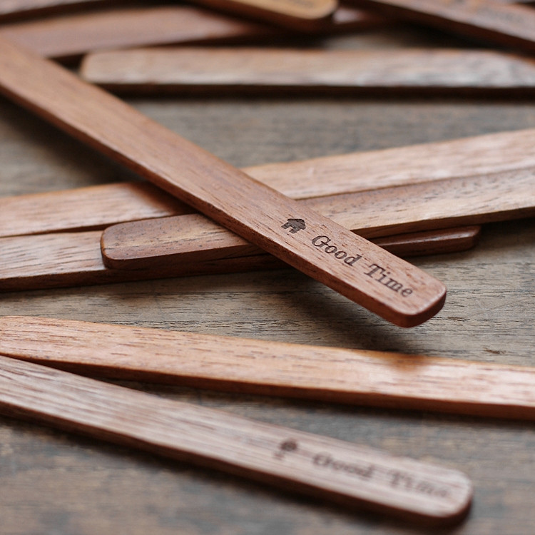 Light metal food Equipment Solid milk tea juice mixing plate coffee mixing rod