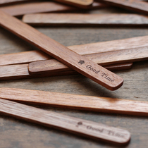 Liangyuan Still food appliance Solid wood milk tea juice mixing tablet Acacia wood coffee mixing stick