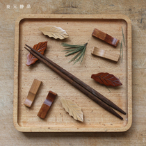 Liangyuan Jingpin Solid wood Simple and small chopsticks holder Log chopsticks holder Chopsticks holder