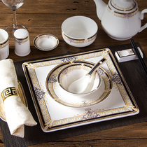 Plates plates dishes hotel display dishes hotel-specific table tableware sets ceramic dishes four restaurant bowls