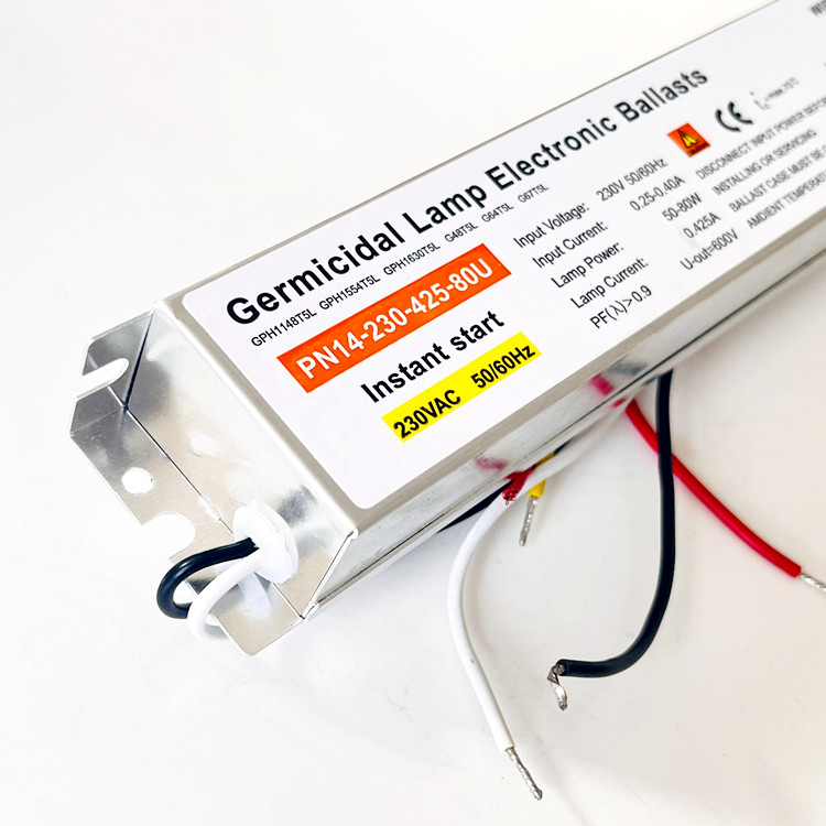 紫外线灯管水处理空气处理专用镇流器 PN14-230-425-80U 50-80W