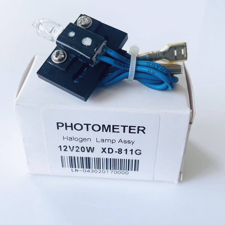 迅达生化仪灯泡XD-811G 12V20W半自动生化分析仪器灯泡