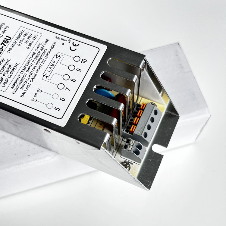 110V-240V电源紫外线灯用电子镇流器RH7-425-75U 75W杀菌消毒灯用