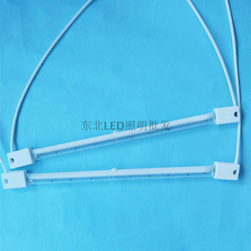 红外线加热灯管220V1000W 214mm半渡白灯管