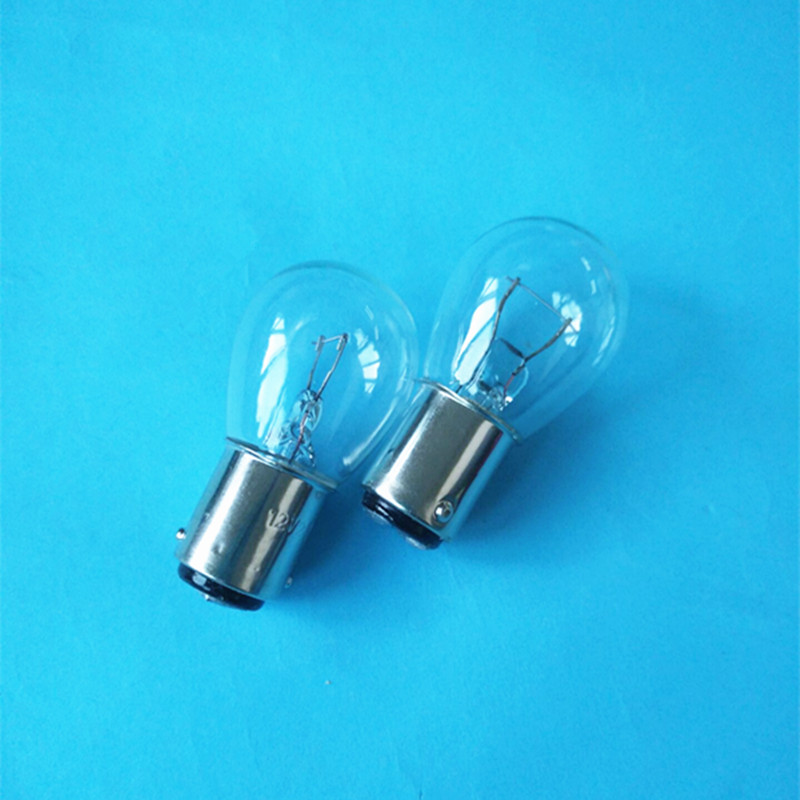 12V23W光学仪器灯泡 只是灯泡 BA15D 双触点 卡口 机床照明