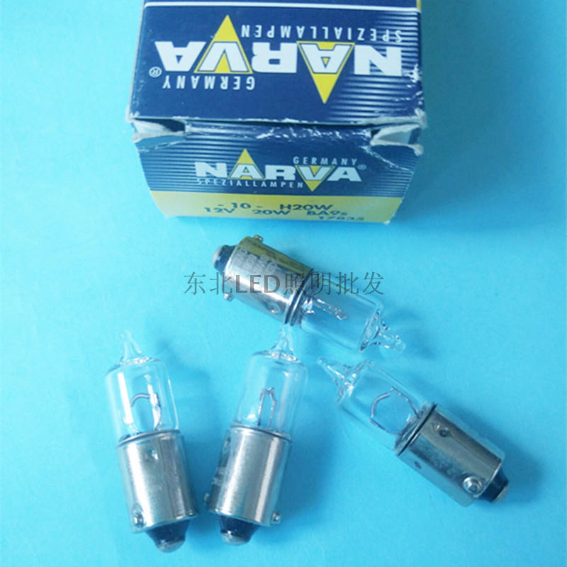 利华/NARVA  指示灯泡12V20W BA9S 光学仪器灯泡