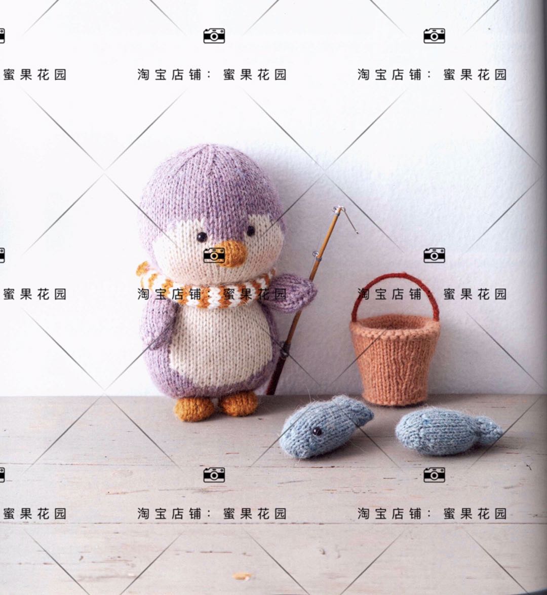 Little Penguin Holly Knitting Knitting Doll Illustration Text Tutorial Chinese Version Explanation