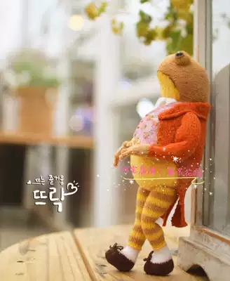 Mr. Frog's Rod Needle Wool Woven Doll Illustrated Pure Text Tutorial Chinese Version Explanation Instructions