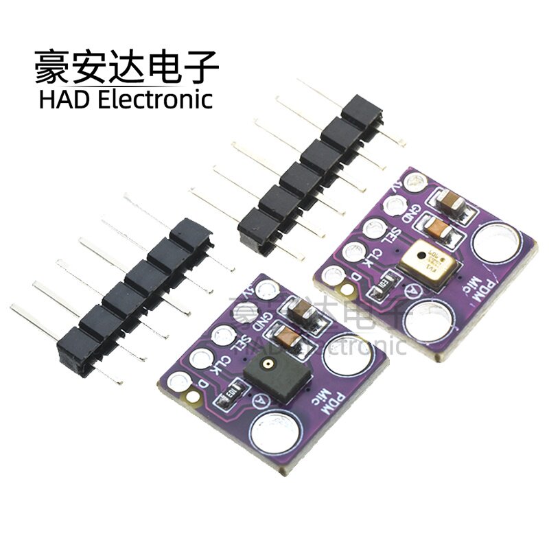 MP34DT01/MP34DT05 PDM MEMS Microphone麦克风模块