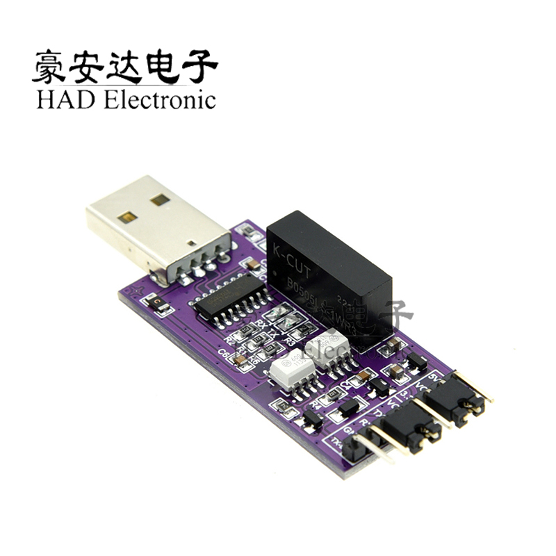 Isolated USB to serial port module completely isolated USB to TTL isolated serial port CH340 FT232