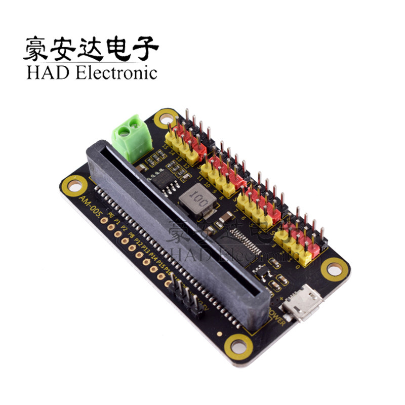 Micro:bit舵机驱动板 扩展板16路舵机 PWM驱动模块 I2C接口