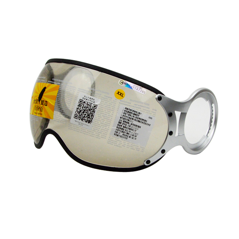 Ống kính mũ bảo hiểm sư tử Thụy Sĩ chính hãng ống kính 210 381 125b 202 ống kính phổ quát - Xe máy Rider thiết bị miếng đệm đầu gối