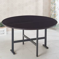 1,2 метра черного грецкого ореха [без колеса] круглый стол