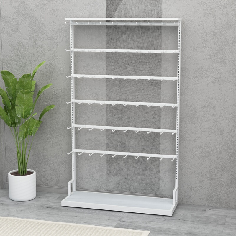 Socks Store Multi-Layer Display Rack Supermarket Mall Shoe Rack Cotton Shoe Sandal Store Sock Hanger Display Rack