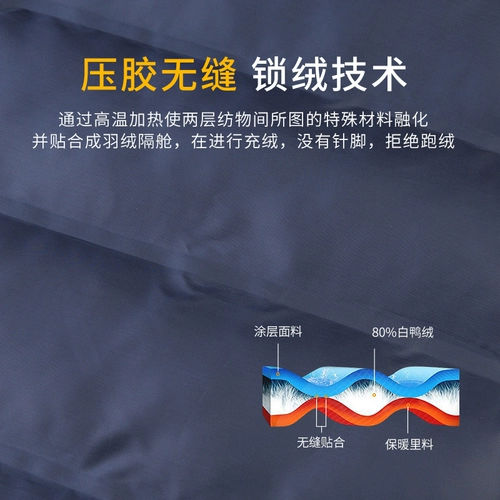 Хлопковый демисезонный пуховик для работы, куртка, съемный светоотражающий длинный вкладыш, увеличенная толщина, средней длины