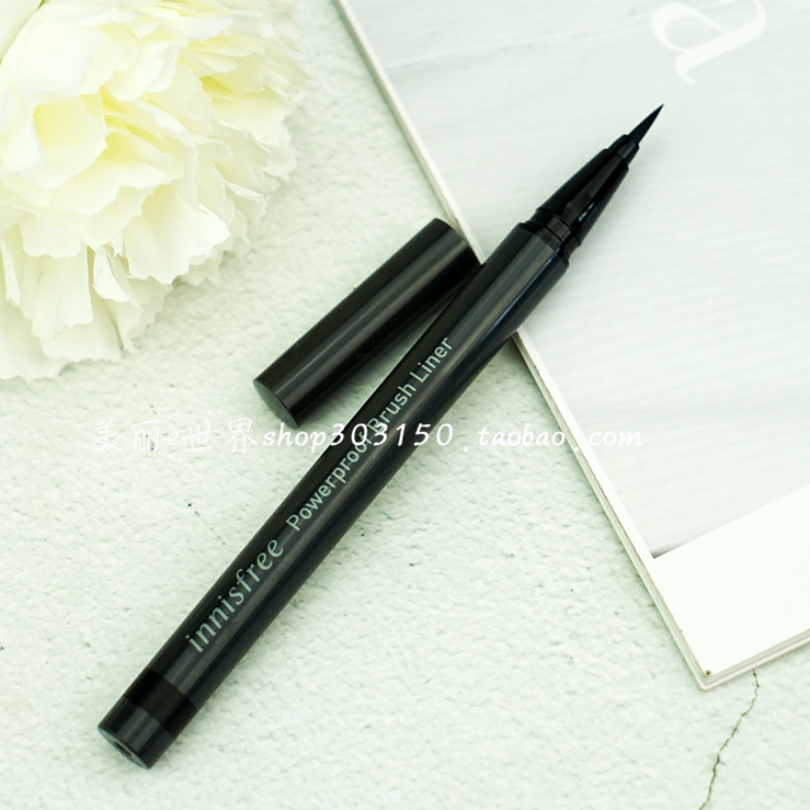 South Korea innisfreeInnisfreeECO slender eyeliner pen durable waterproof non-smudge soft head brown