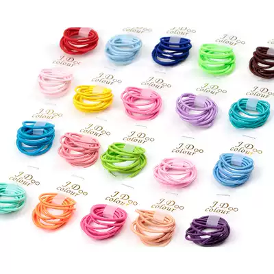 Mini 2 4 small baby baby rubber band hair volume young child basic Hairband Korea JD Hairband leather case