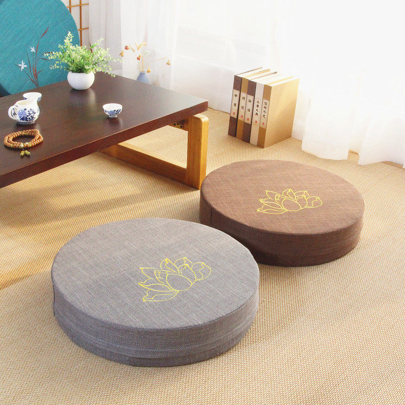 Cloth Art Day Style Tatami Bushel Cushion Floor Sloth balcony Balcony Floating Window Cushions can be torn down Zen meditation and sitting mat