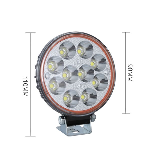 Đèn pha ô tô điện siêu sáng sửa đổi bên ngoài đèn pha ô tô bóng đèn xe máy xe đạp chói 12 vôn đèn led siêu sáng 12v cho xe máy