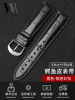 Crocodile Skin-Black и черная линейная серебристость с розовым покрытием