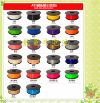 3D printer consumables imported raw material ABS 1 75 3mm 1KG 3D printer accessories printing pen wire