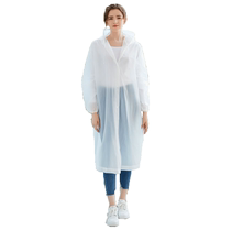 Disposable raincoat for adults thickened rain poncho for children to go to school special travel portable full body long mountaineering