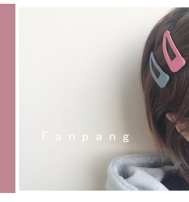 Hàn Quốc ins kẹp tóc mạng clip đỏ mũ trùm đầu bangs clip phụ kiện tóc retro bb clip macarons Morandi - Phụ kiện tóc phụ kiện tóc