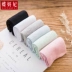 Vớ nữ vớ cotton màu rắn vớ nữ vớ trong ống màu đen Phiên bản Hàn Quốc của vớ thủy triều kẹo màu cô gái vớ vớ thuyền - Vớ bông