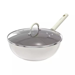 【30cm炒锅+锅盖】新思特钛不粘锅