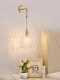 Creative and Personalized Warm Bedside Wall Lamp, Simple Modern Light Luxury Corridor Crystal Wall Lamp, French Mid-Century Bedroom Lighting Fixtures
